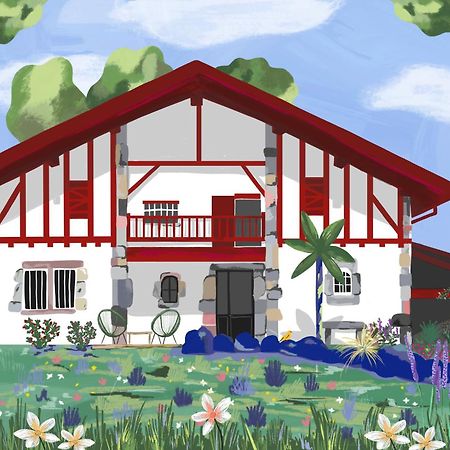 Villa Xaran Erdian Espelette Esterno foto